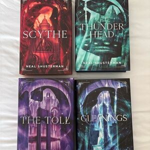 Illumicrate Arc of a Scythe Series Book Set by Neal Shusterman